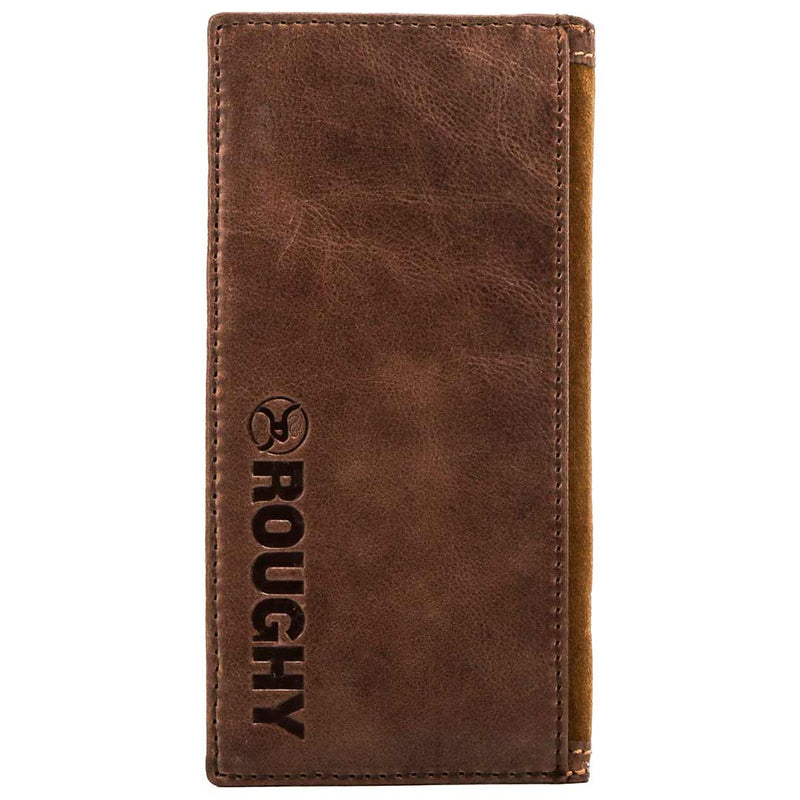 Hooey Brands Men's Roughy Classic Roughout Rodeo Wallet
