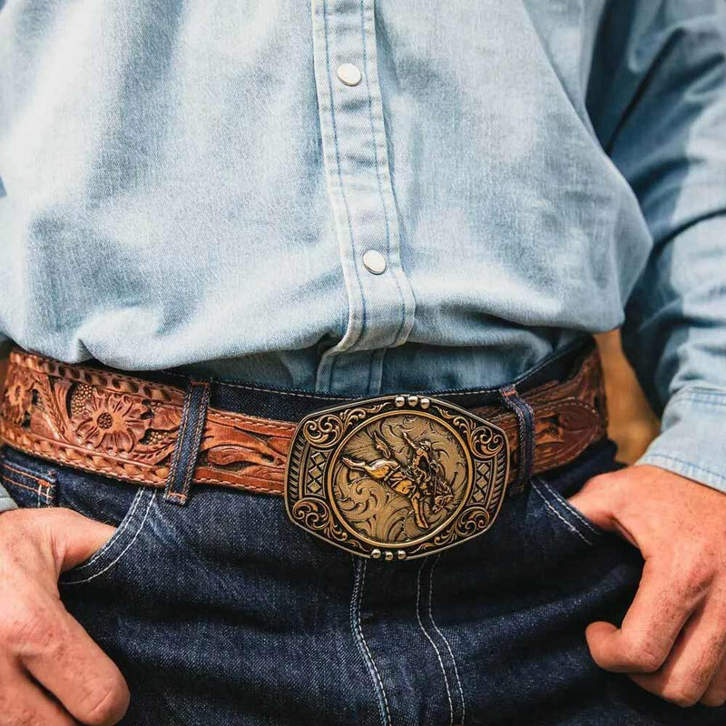 Montana Silversmiths Ride the Storm Attitude Buckle