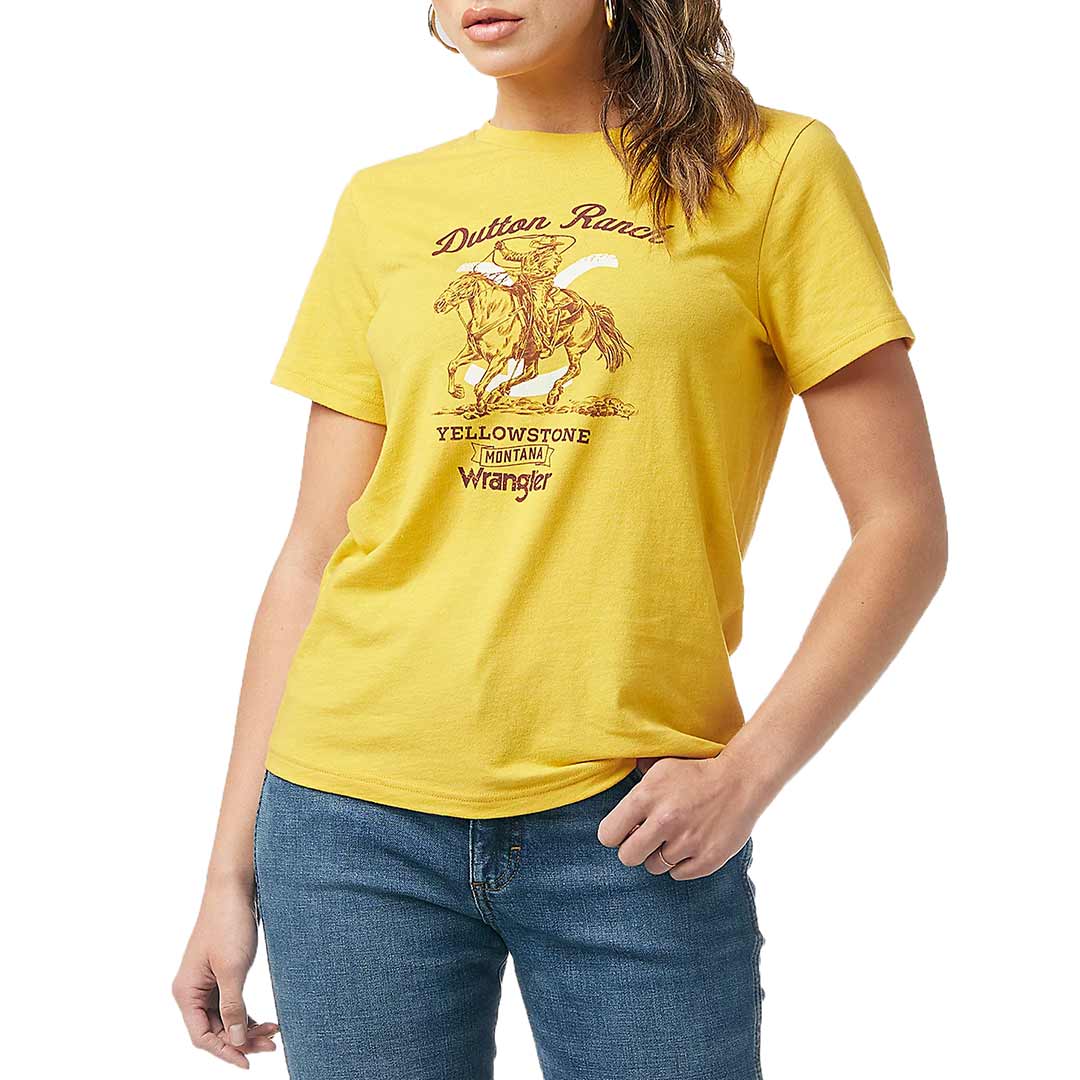 Wrangler x Yellowstone Women's Graphic T-shirt | Lammle's