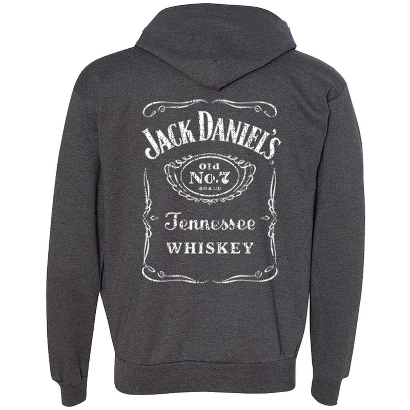 Jack Daniel's Logo Grey Hoodie