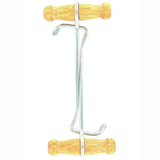 M&F Western Products Chrome Boot Hooks