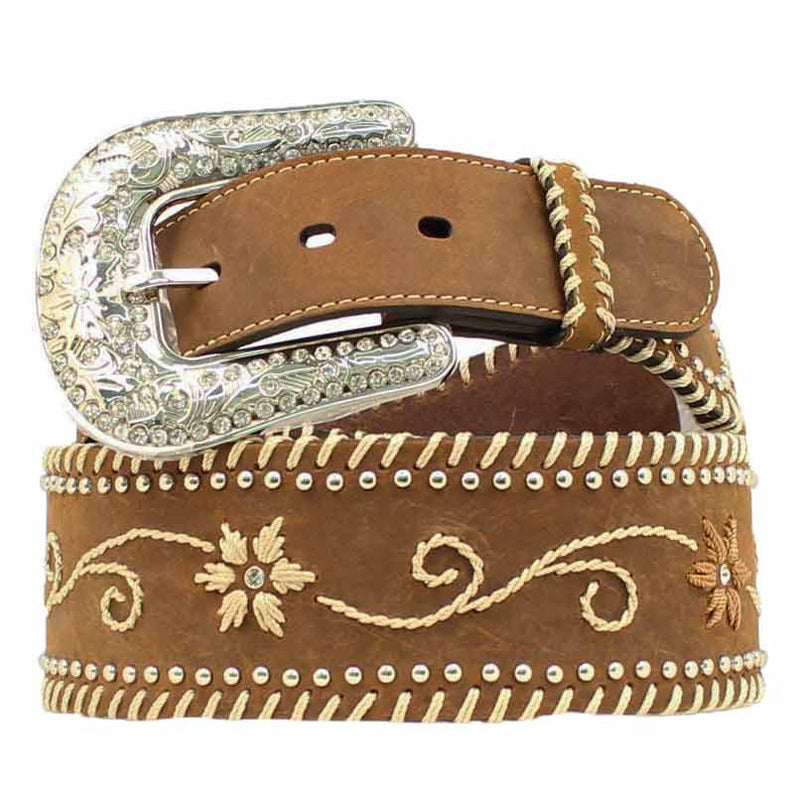 Nocona Women's Floral Embroidered Belt | Lammle's