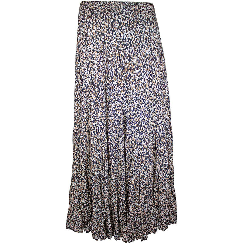 Wondrous Art Wear Women's Dot Print Broomstick Skirt