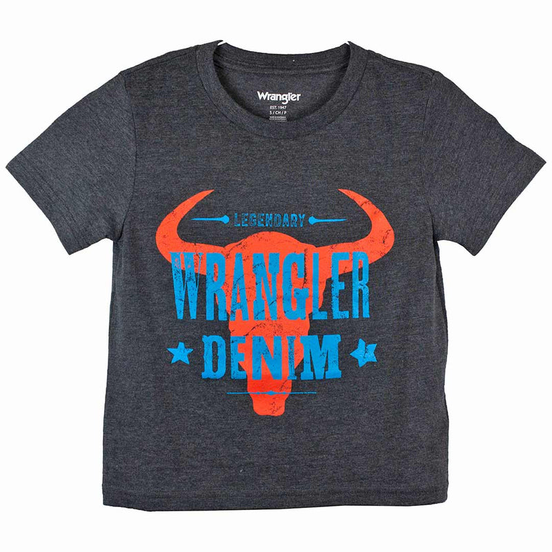Wrangler Boys' Denim Graphic T-Shirt