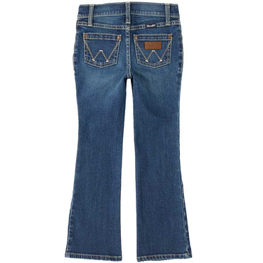 Wrangler Girl's Black Boot Cut Jeans