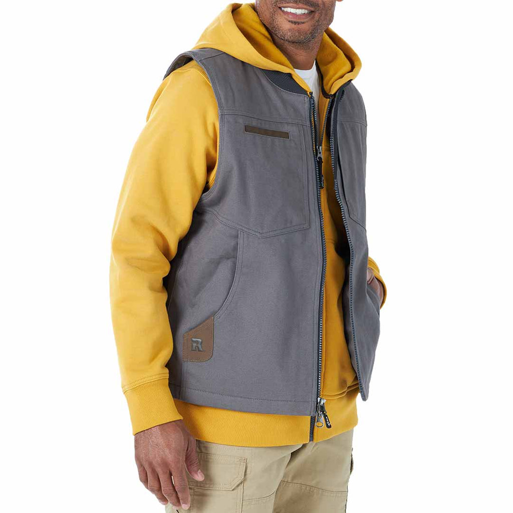 Wrangler Men's Riggs Workwear Canvas Work Vest | Lammle's