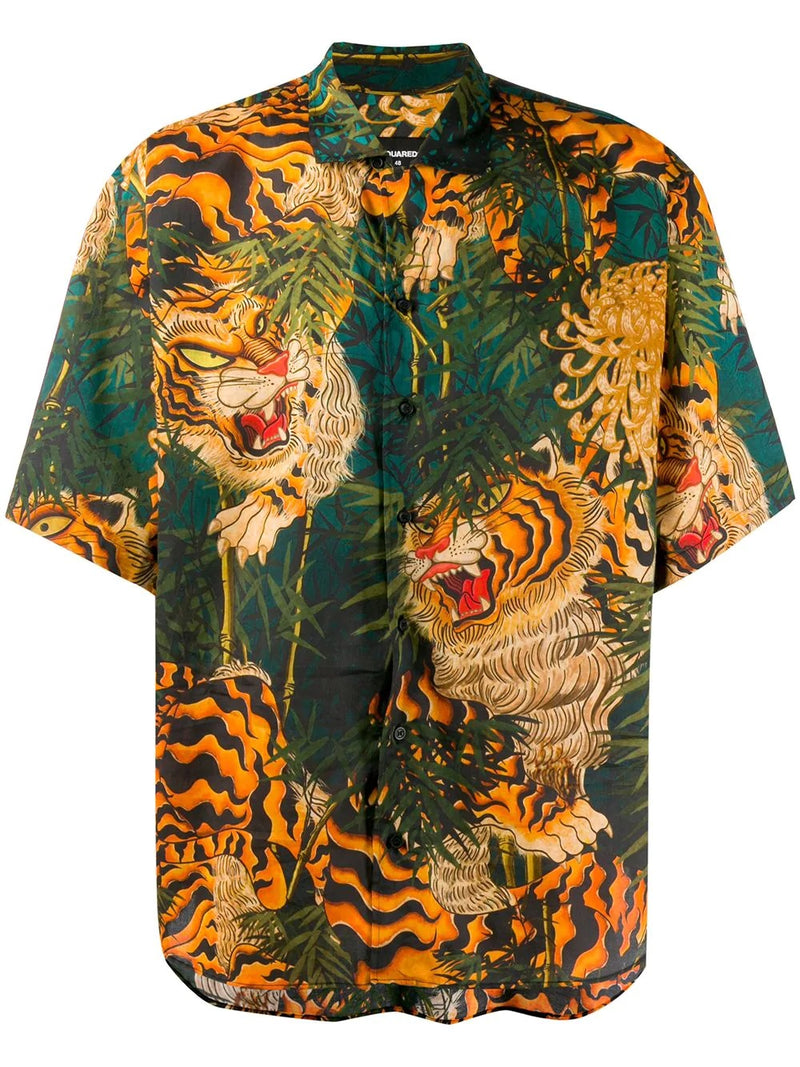 chemise tigre balenciaga