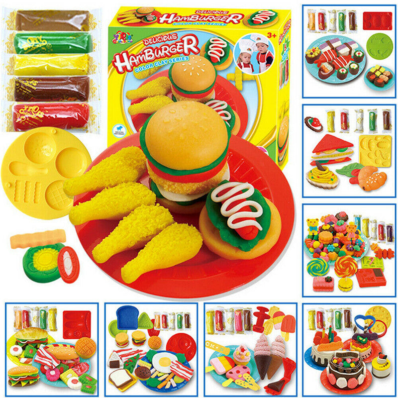 hamburger toy set