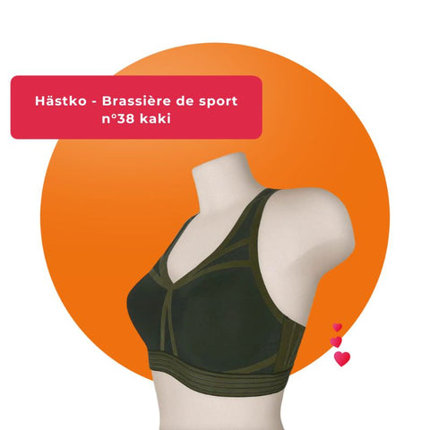 Hästko - Brassière de sport n°38 kaki