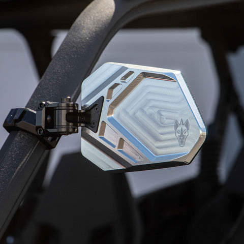Cuero Pro UTV Side Mirrors With Pro-Fit Cage Mounts for Polaris Ranger