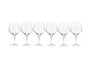 Drinkware Tagged Krosno Harmony Pinot Glasses 600ml Set Of 6