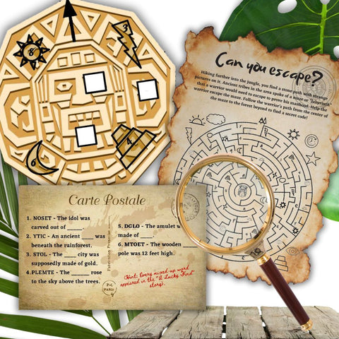 Lost City of Gold Adventure Home Escape Game