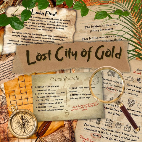 Lost City of Gold Adventure Home Escape Game