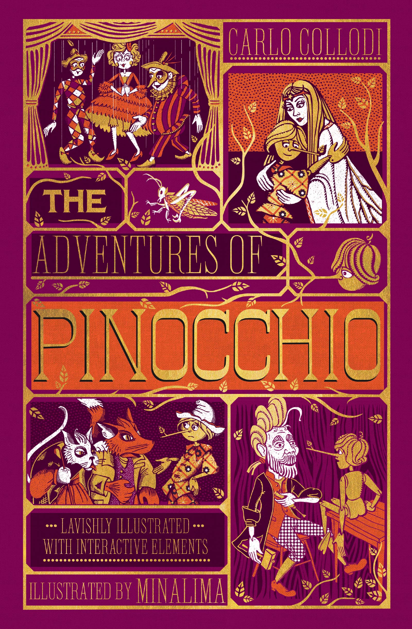 the adventures of pinocchio illustration