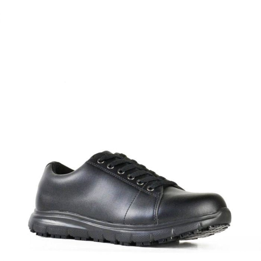 black slip resistant sneakers