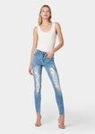 Tall Daniela Distressed Plus Size Jeans For Women