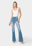 Tall Cindy Distressed Flare Jeans For Women