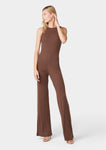 Tall Tall Sophisticated Summer Sleeveless Ribbed Keyhole Jumpsuit