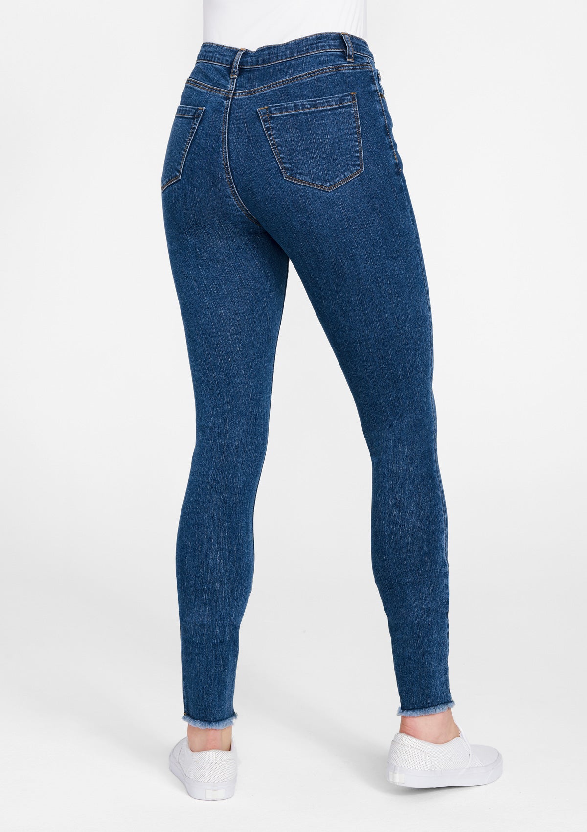 Tall Super Skinny Raw Edge Jeans | Alloy Apparel