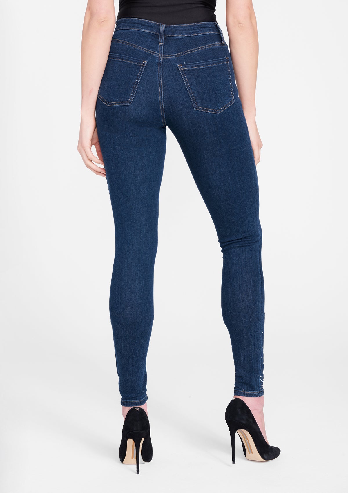 Tall Siena Rhinestone Skinny Jeans | Alloy Apparel