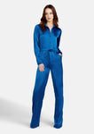 Tall Tall Drawstring Pocketed Flowy Jumpsuit