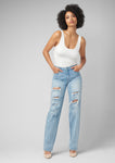 Tall Cali Girlfriend Plus Size Jeans For Women