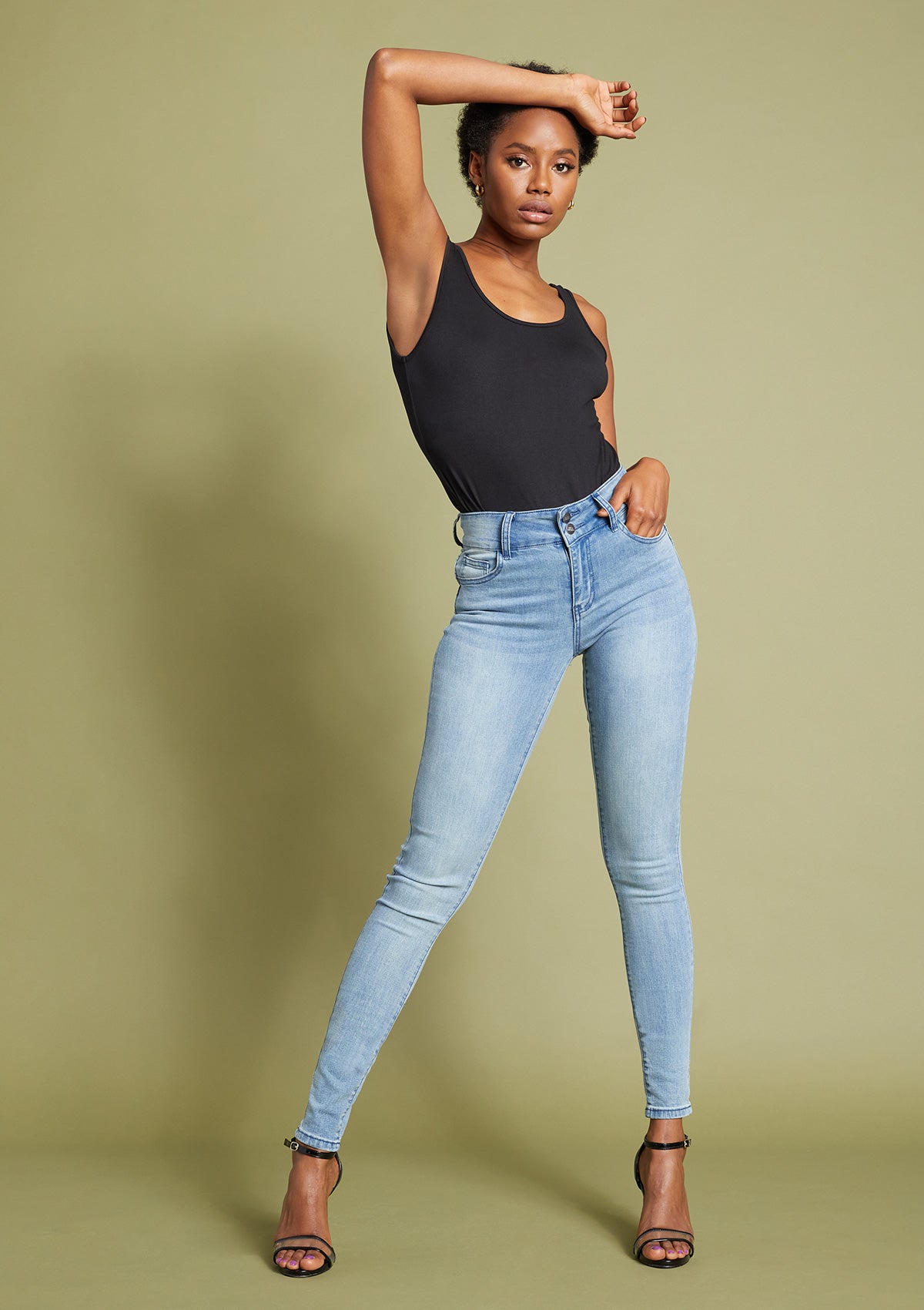 Tall Kellie Mid Rise Bootcut Jeans