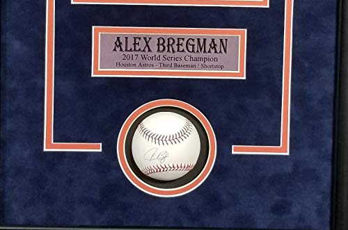 ALEX BREGMAN Autographed Houston Astros 2017 World Series Baseball