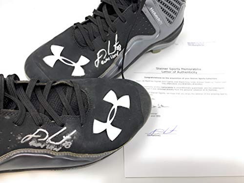 JD Martinez Boston Red Sox Signed Autograph Game Used Under Armour Cleats  Inscribed Game Used #6 Steiner Sports Certified at 's Sports  Collectibles Store