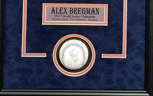 Autographed Houston Astros Alex Bregman Fanatics Authentic White