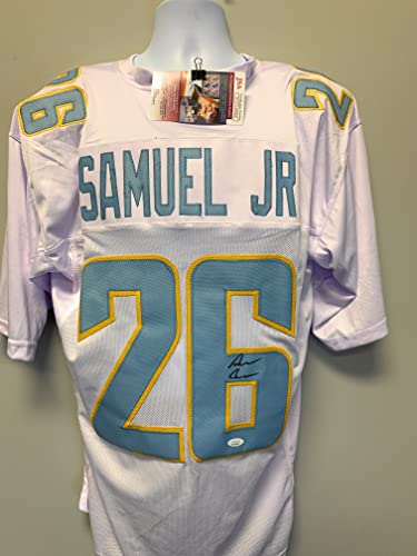 Asante Samuel Jr Los Angeles Chargers Signed Autograph Custom Jersey B –  MisterMancave