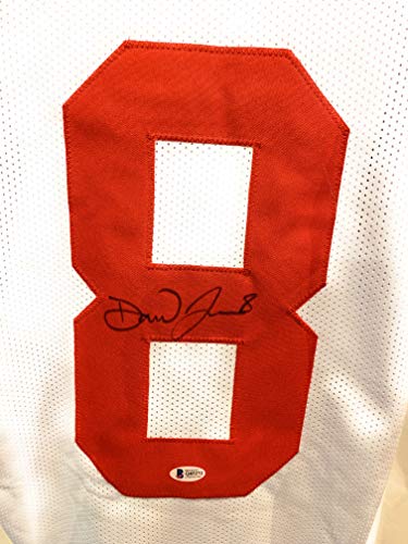 Daniel Jones New York Giants Signed Autograph Custom Jersey White