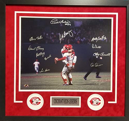 Autographed George Foster 8x10 Cincinnati Reds Photo at 's