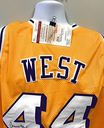 Jerry West Los Angeles Lakers Signed Autograph Rare Multi INSCRIBED Custom  Jersey JSA Certified at 's Sports Collectibles Store