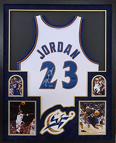 All About Autographs AAA-11569 Michael Jordan Chicago Bulls NBA 8x10  Photograph Dunking White Jersey no.45 : : Sports & Outdoors
