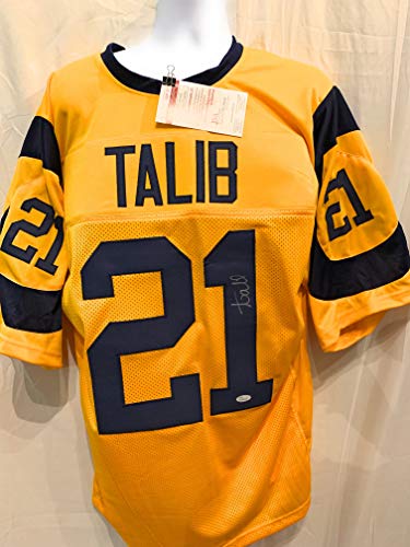 Aqib Talib Los Angeles Rams Signed Autograph White Custom Jersey JSA W –  MisterMancave