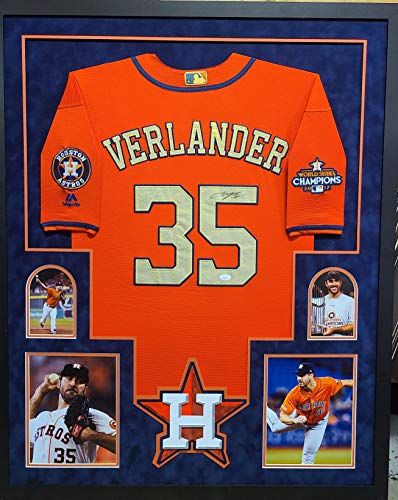 Justin Verlander Houston Astros Majestic Women's 2017 World Series  Champions Team Logo Cool Base Player Jersey - White