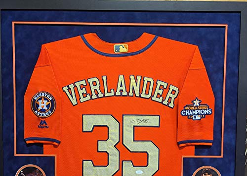 Justin Verlander Houston Astros Gold Jersey Number lettering kit