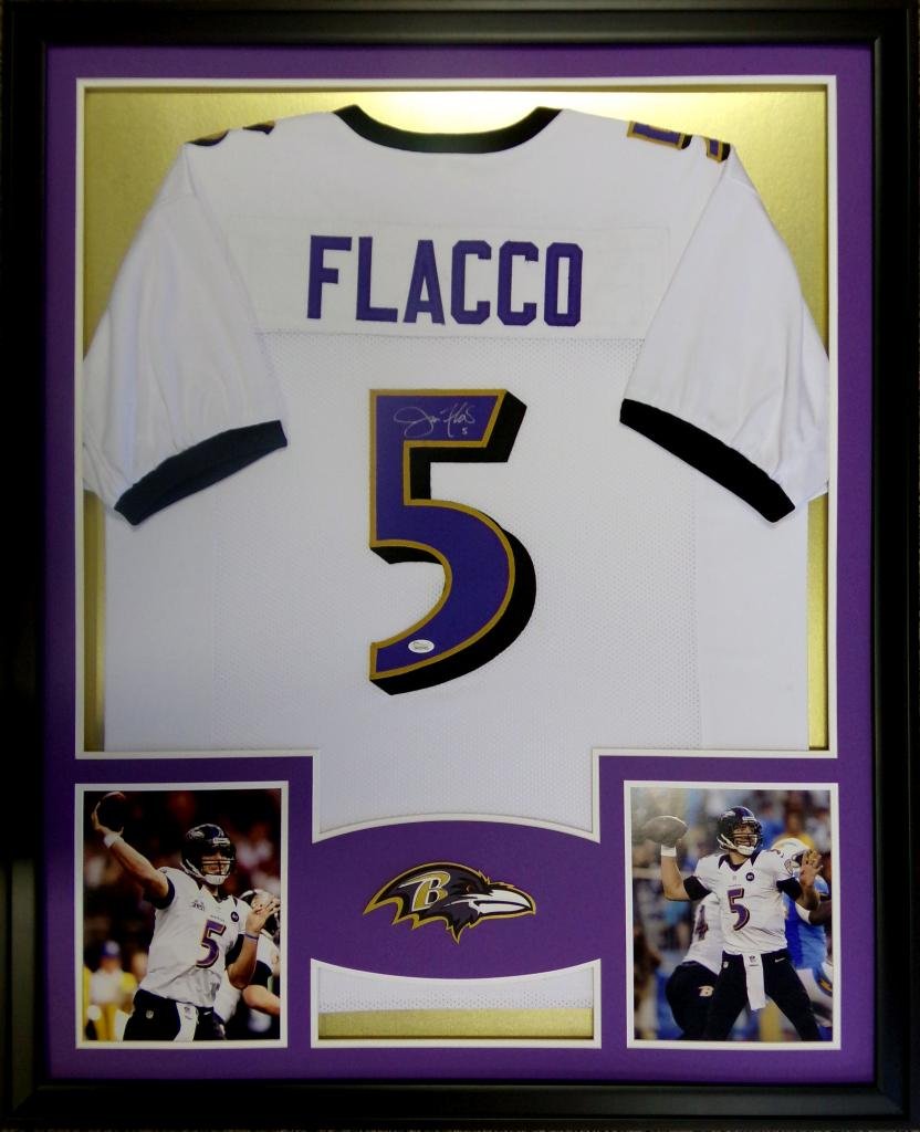 joe flacco signed jersey