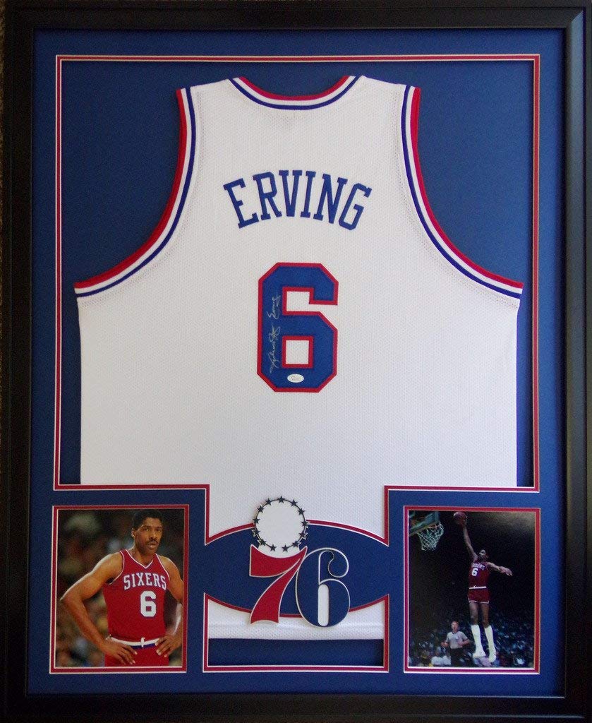 dr j jersey white