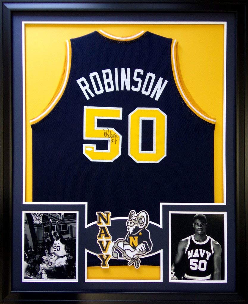 david robinson signed jersey