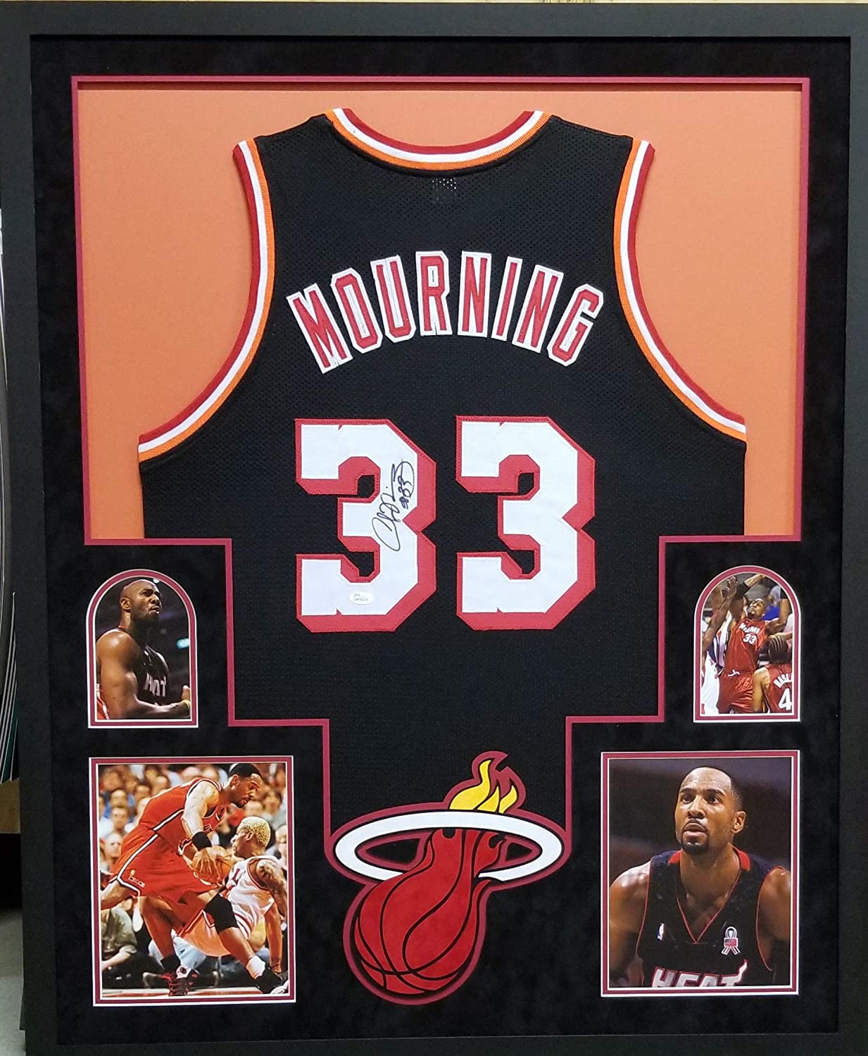 alonzo mourning heat jersey