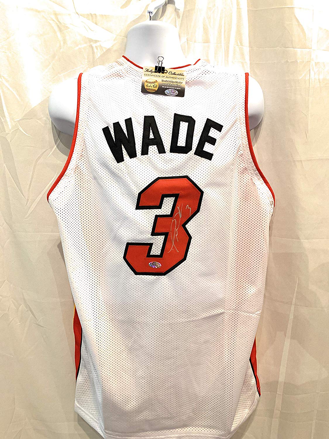 dwayne wade signed jersey