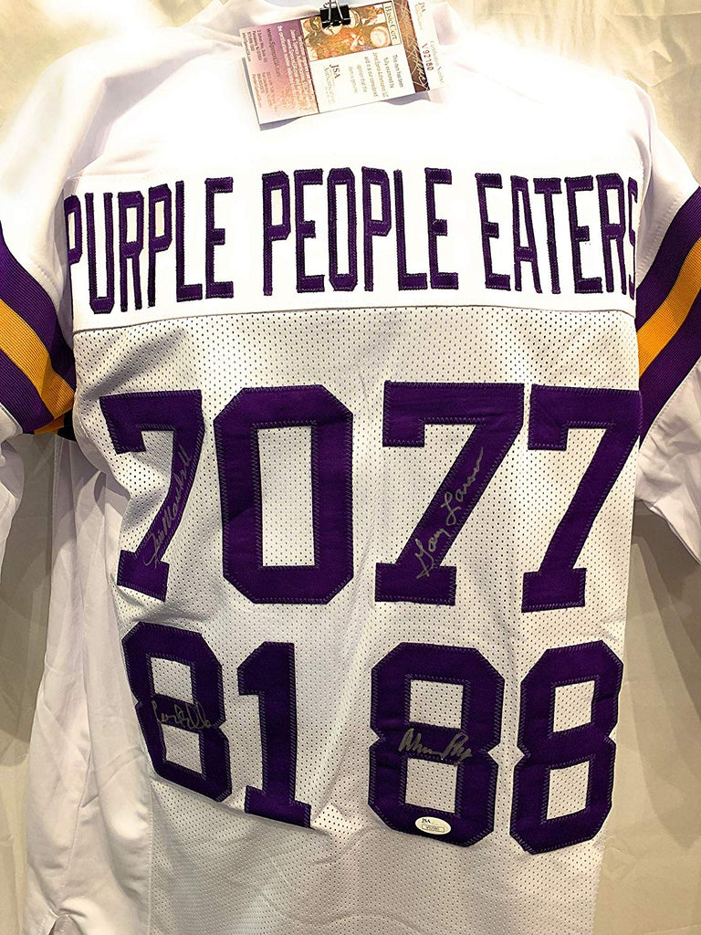 minnesota vikings signed jersey