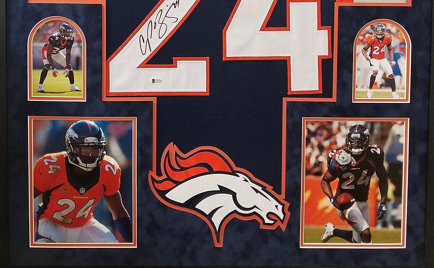 champ bailey signed jersey