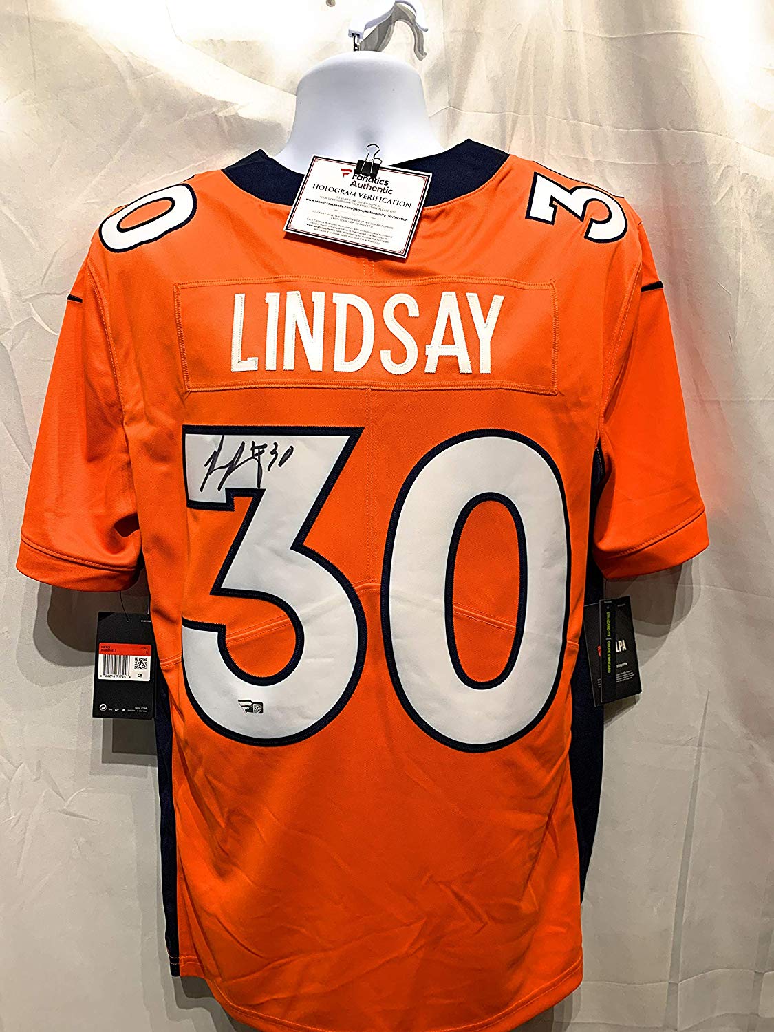 denver broncos signed jersey