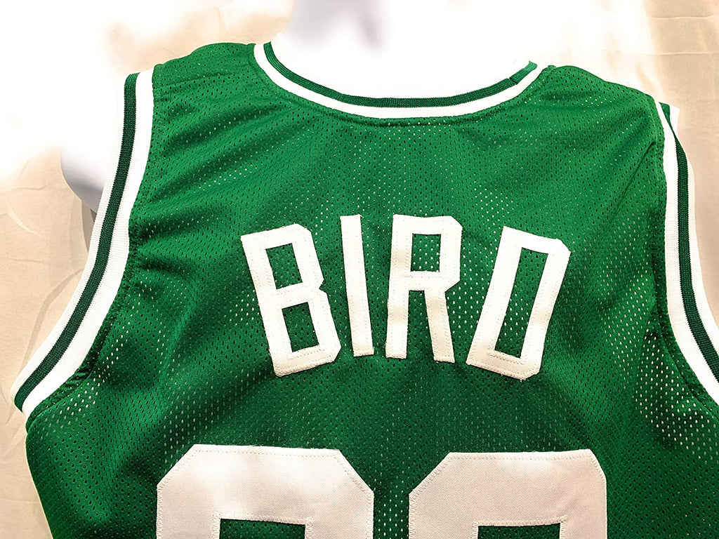 LARRY BIRD CUSTOM BOSTON CELTICS FOOTBALL STYLE JERSEY