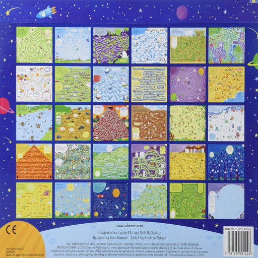 Usborne Book And Jigsaw Space Maze ( 200 Pieces ) — Toycra