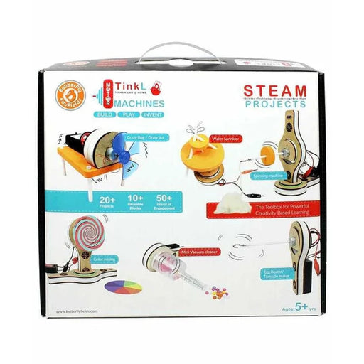 Funvention Spin Art Machine DIY STEM Learning Kit, build, play