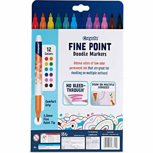 Crayola Paint Brush Pens, Classic, 5 Count — Toycra